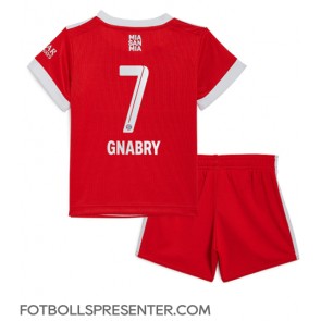 Bayern Munich Serge Gnabry #7 Hemmatröja Barn 2022-23 Kortärmad (+ korta byxor)